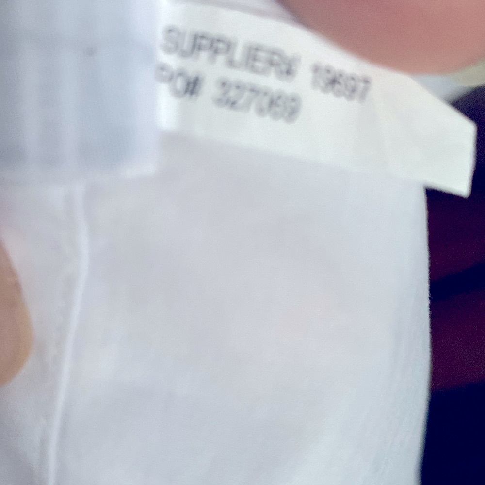 POLO By Ralph Lauren white short sleeve men’s shirt - Picture 7 of 10